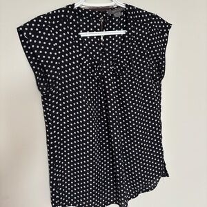 Suzy Shier Polka Dot blouse